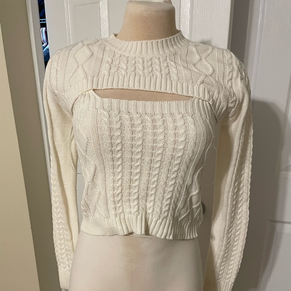 PaperMoon 2 piece sweater set